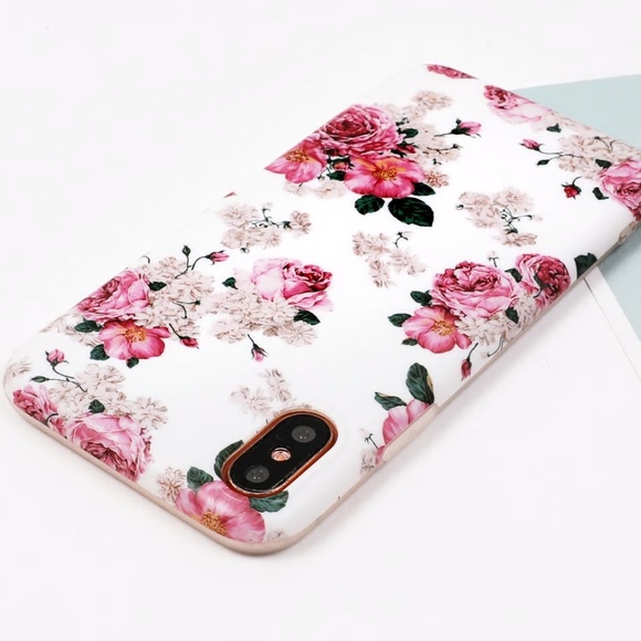 ⚠️Clearance NEW iPhone XR/XS/X Pink Flower Case - Picture 5 of 8